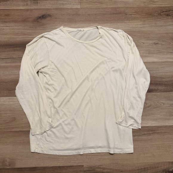 Industry Of All Nations Other - Industry of All Nations Pique Long SleeveCrewneck T-shirt Undyed XL Mens